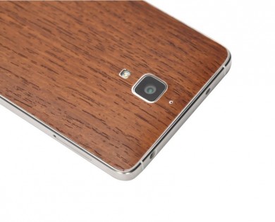 Виниловая наклейка обложка для смартфонов Xiaomi Mi4 Wood Oak